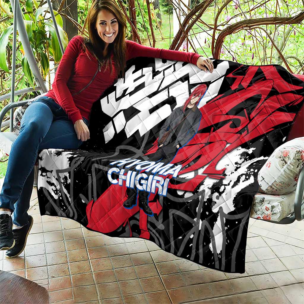 Hyoma Chigiri Blue Lock Quilt Urban Graffiti Street Art Style