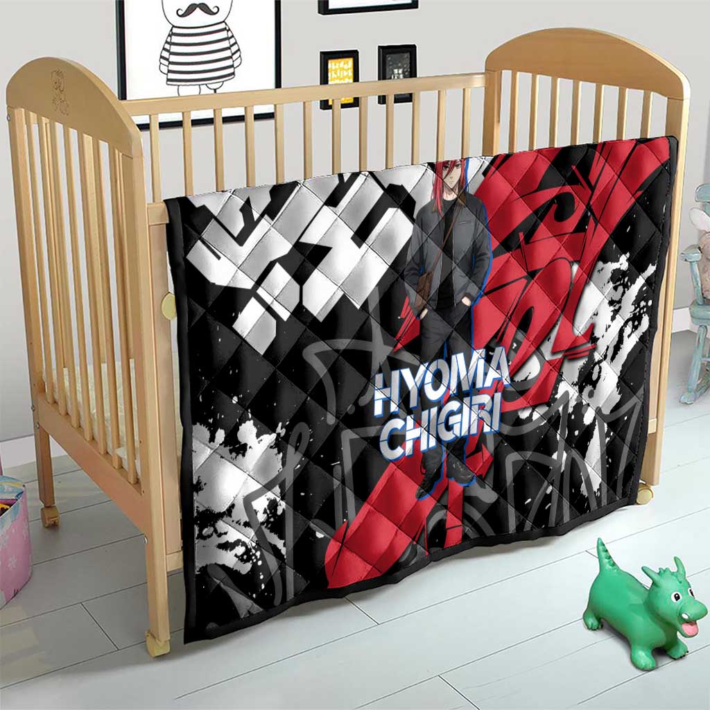 Hyoma Chigiri Blue Lock Quilt Urban Graffiti Street Art Style