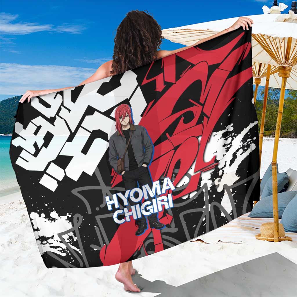 Hyoma Chigiri Blue Lock Sarong Urban Graffiti Street Art Style
