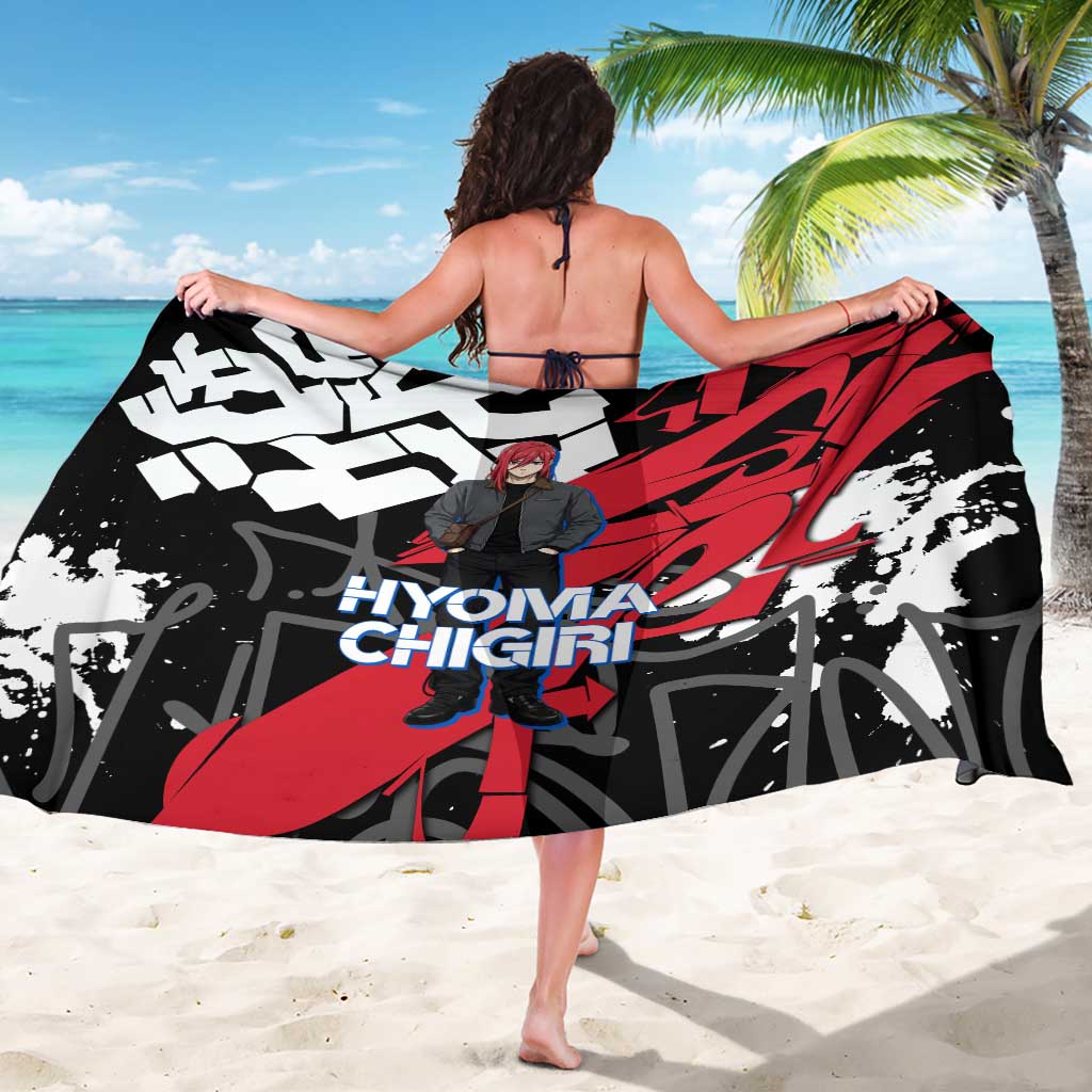 Hyoma Chigiri Blue Lock Sarong Urban Graffiti Street Art Style