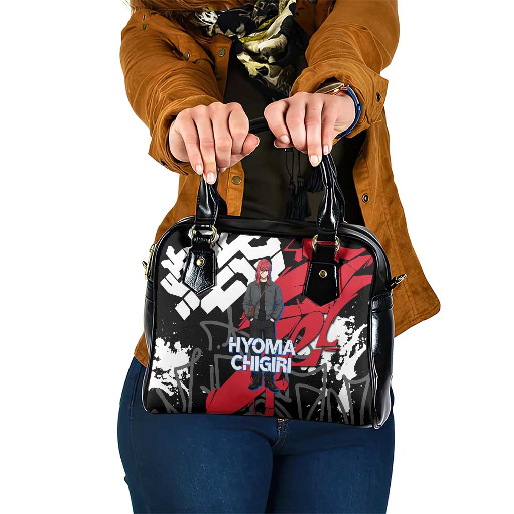 Hyoma Chigiri Blue Lock Shoulder Handbag Urban Graffiti Street Art Style
