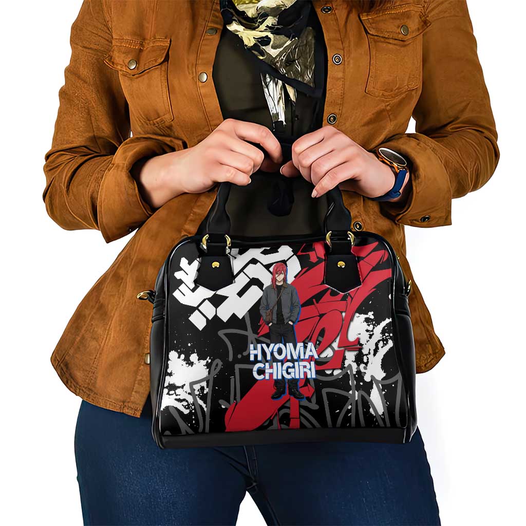 Hyoma Chigiri Blue Lock Shoulder Handbag Urban Graffiti Street Art Style