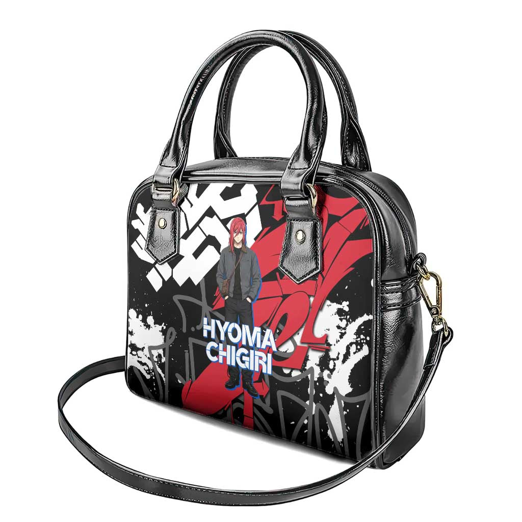 Hyoma Chigiri Blue Lock Shoulder Handbag Urban Graffiti Street Art Style