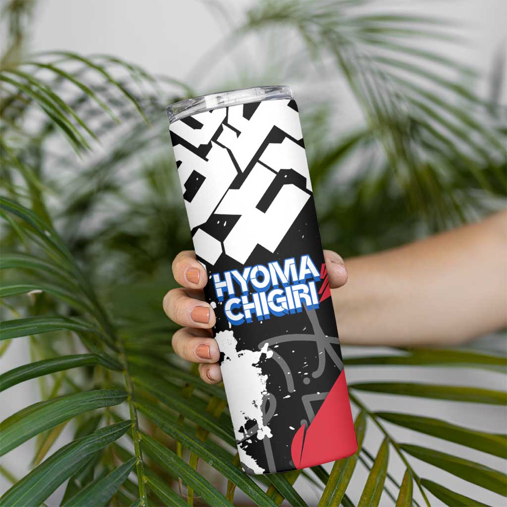 Hyoma Chigiri Blue Lock Skinny Tumbler Urban Graffiti Street Art Style