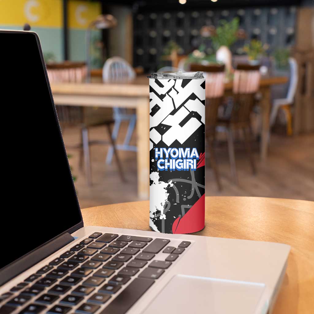 Hyoma Chigiri Blue Lock Skinny Tumbler Urban Graffiti Street Art Style