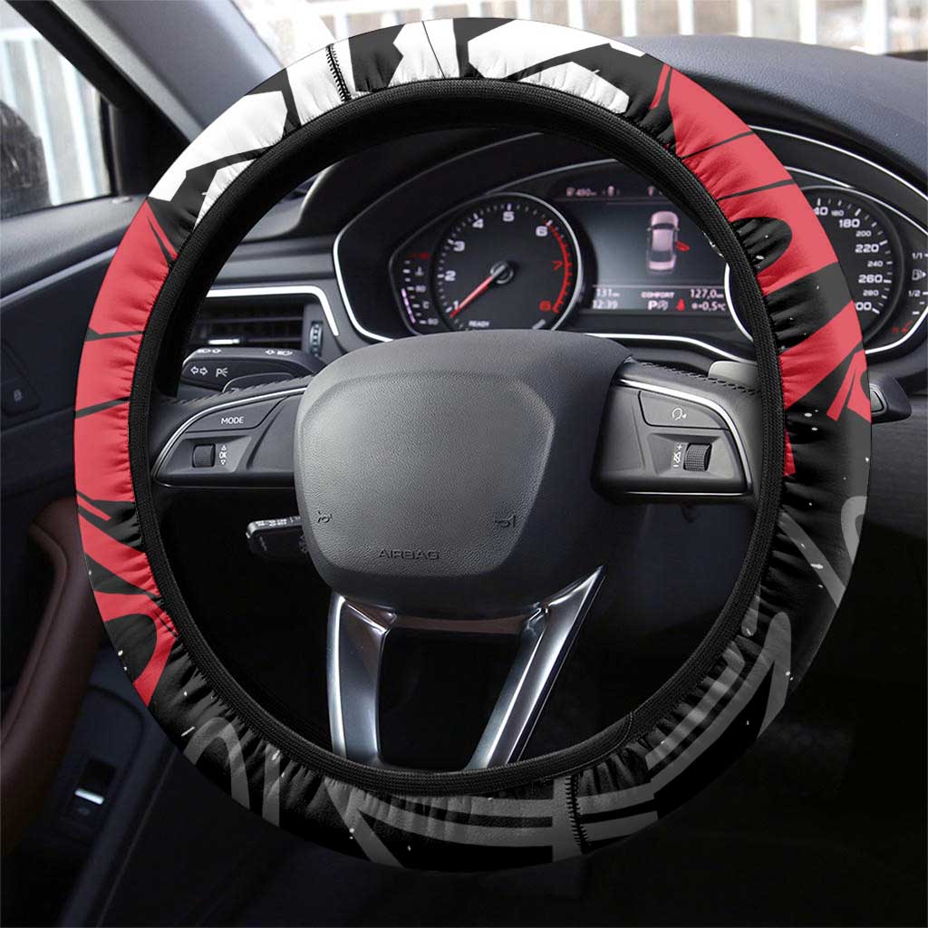 Hyoma Chigiri Blue Lock Steering Wheel Cover Urban Graffiti Street Art Style