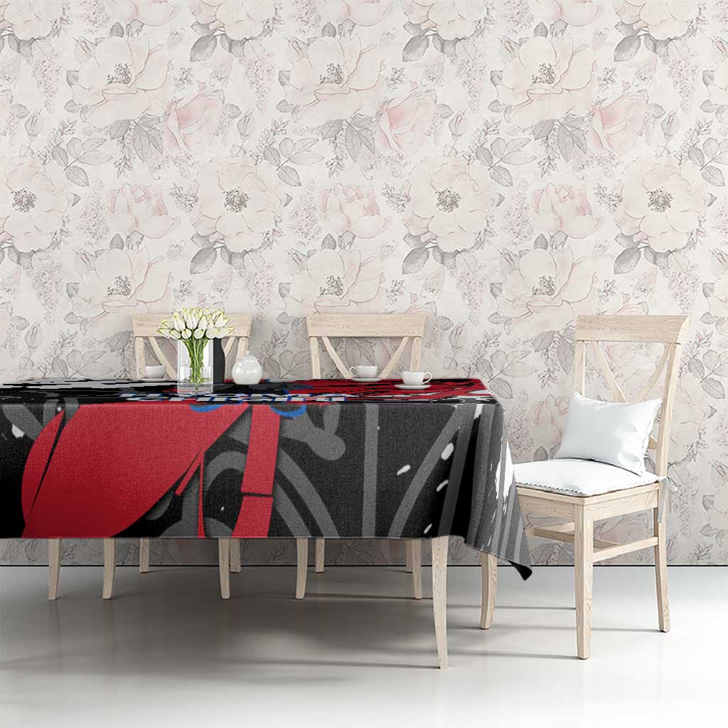 Hyoma Chigiri Blue Lock Tablecloth Urban Graffiti Street Art Style