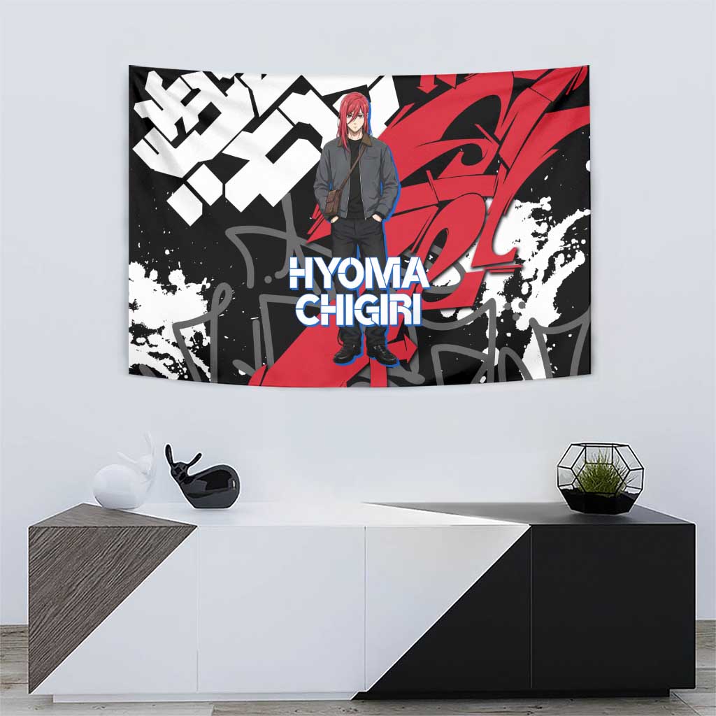 Hyoma Chigiri Blue Lock Tapestry Urban Graffiti Street Art Style