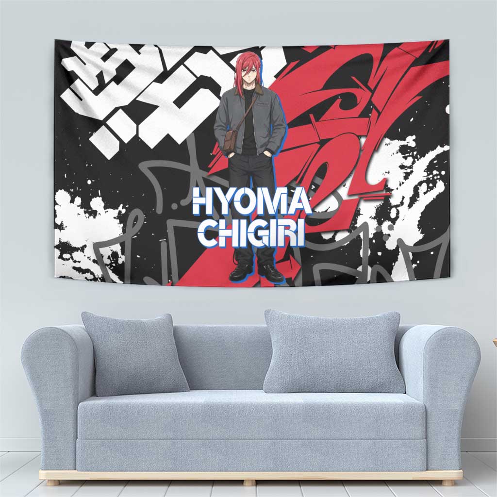 Hyoma Chigiri Blue Lock Tapestry Urban Graffiti Street Art Style