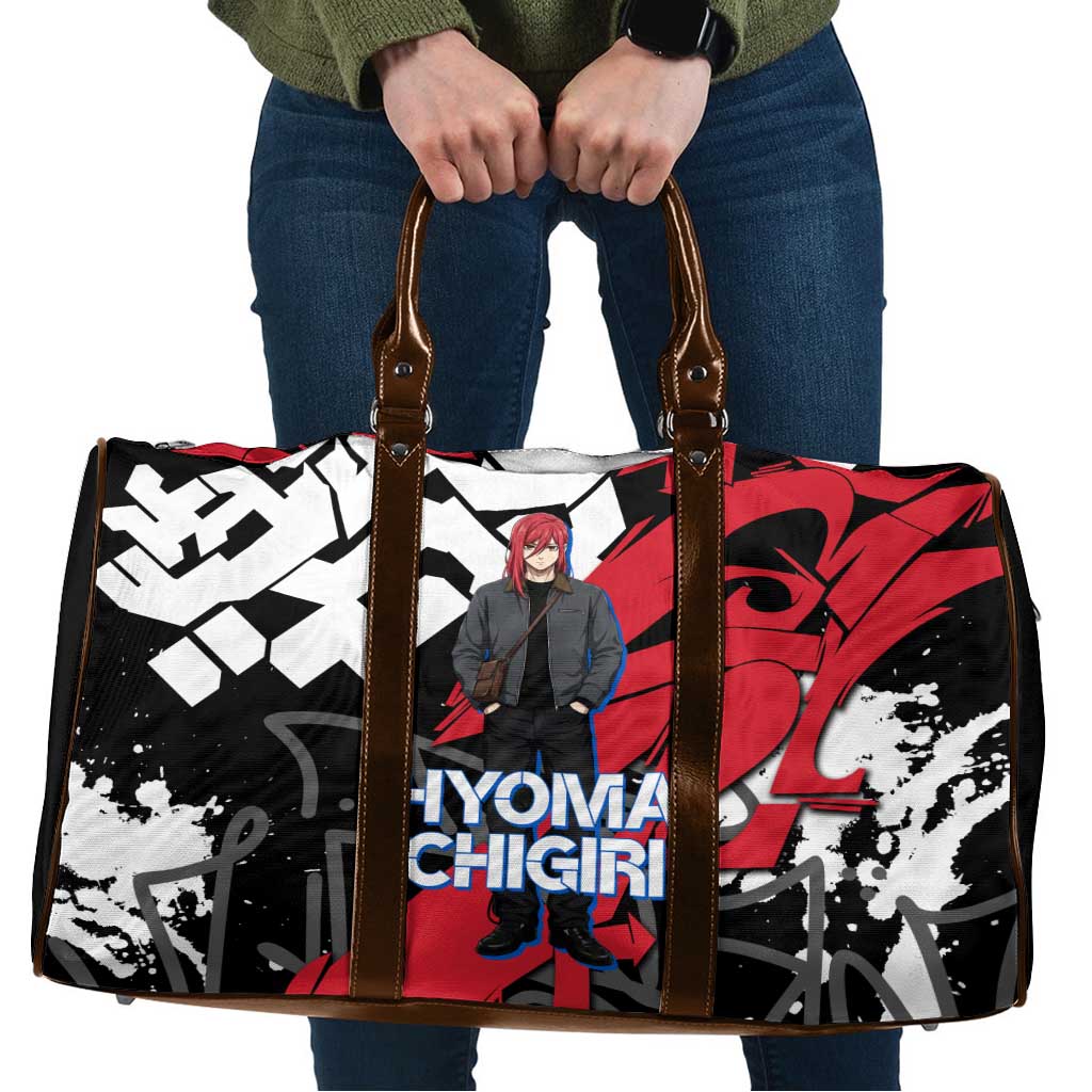 Hyoma Chigiri Blue Lock Travel Bag Urban Graffiti Street Art Style