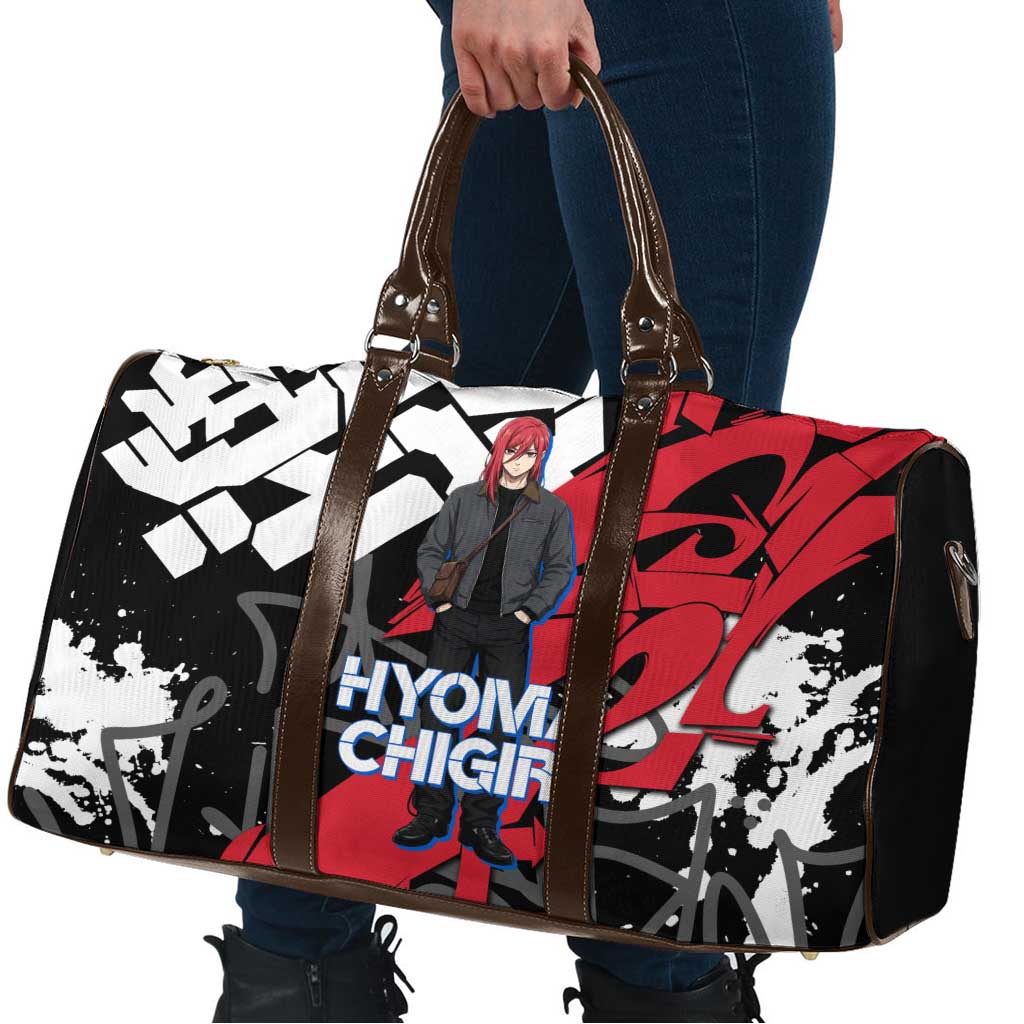Hyoma Chigiri Blue Lock Travel Bag Urban Graffiti Street Art Style