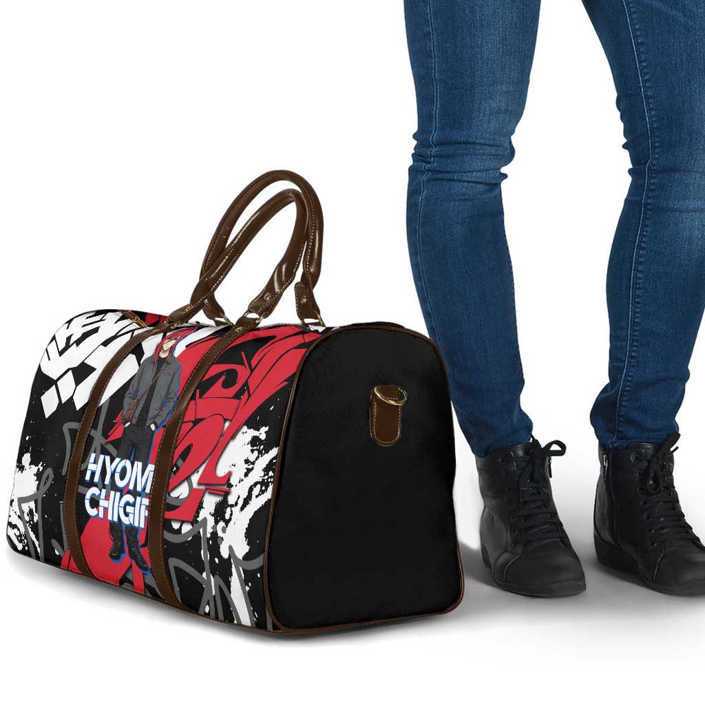 Hyoma Chigiri Blue Lock Travel Bag Urban Graffiti Street Art Style