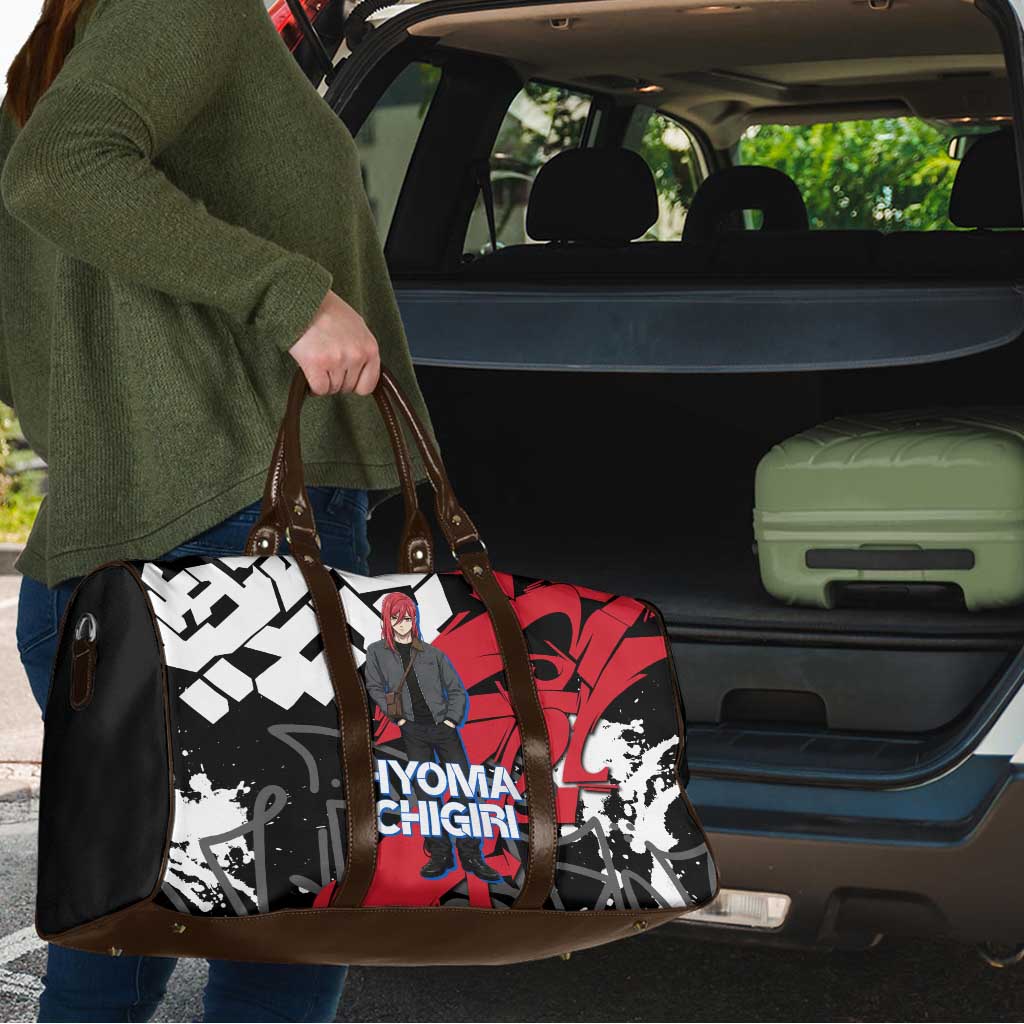 Hyoma Chigiri Blue Lock Travel Bag Urban Graffiti Street Art Style