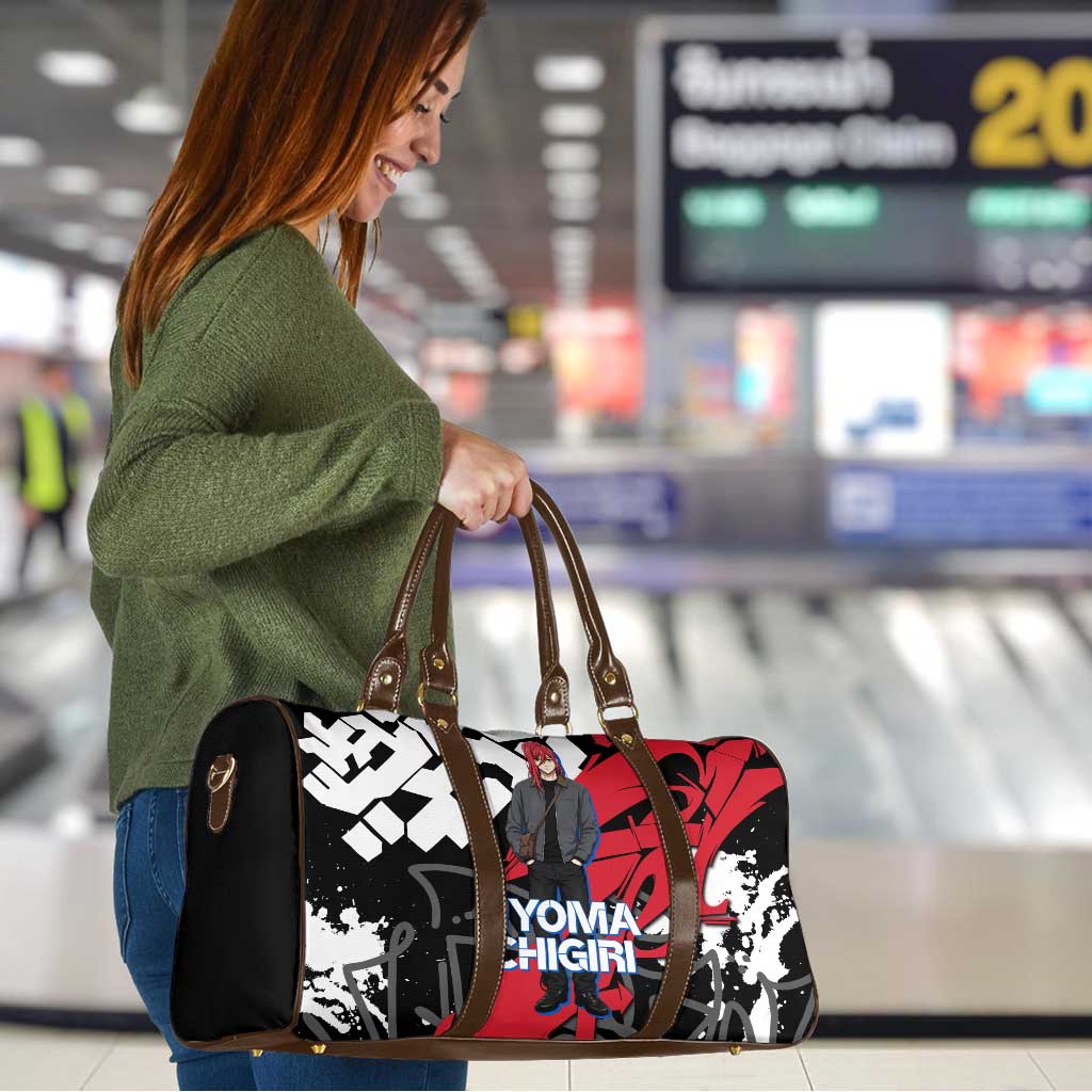 Hyoma Chigiri Blue Lock Travel Bag Urban Graffiti Street Art Style