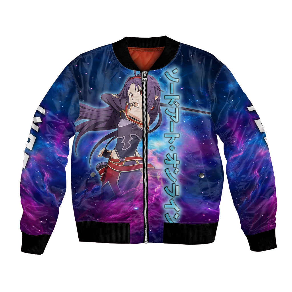 Yuuki Bomber Jacket Sword Art Galaxy Style