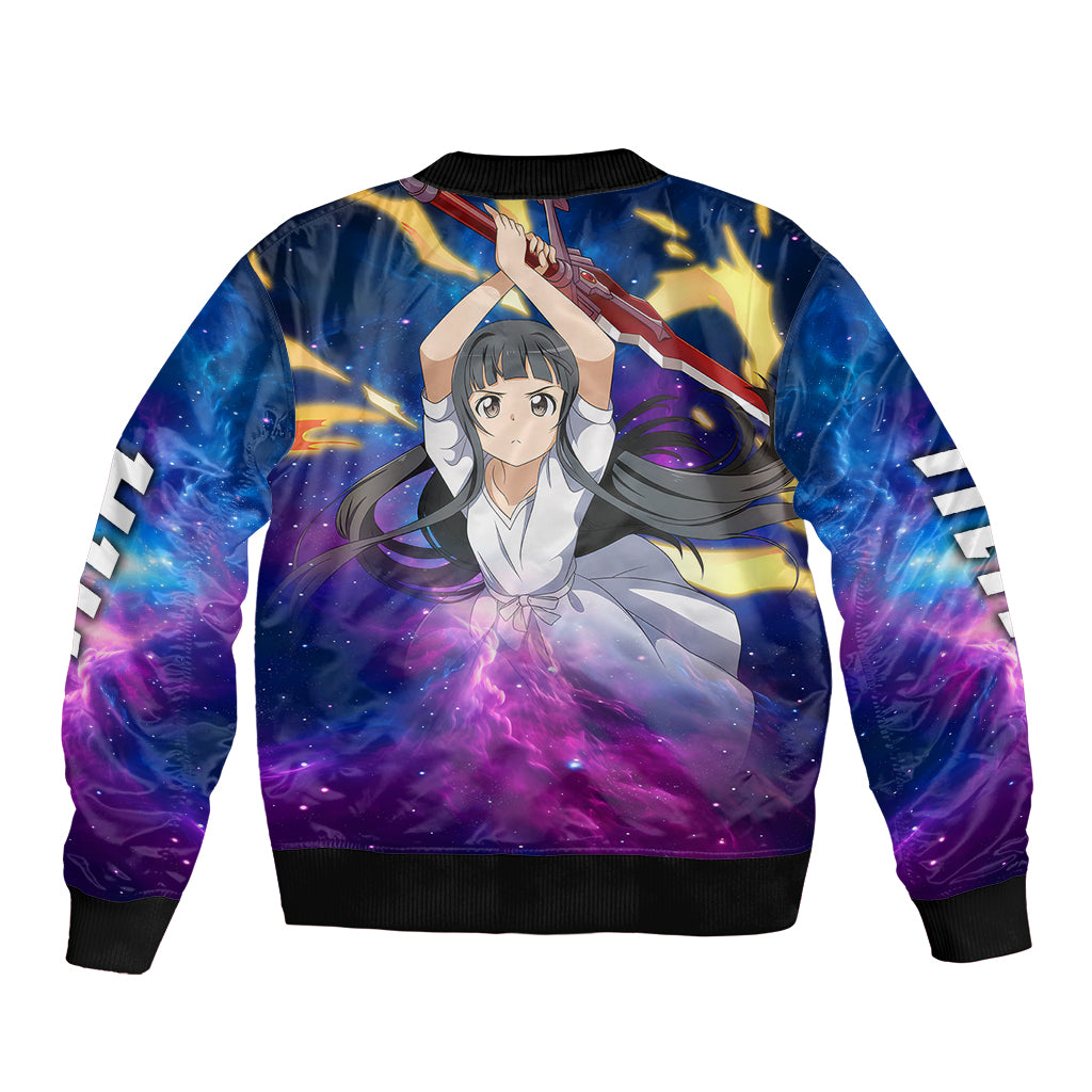 Yui Bomber Jacket Sword Art Galaxy Style