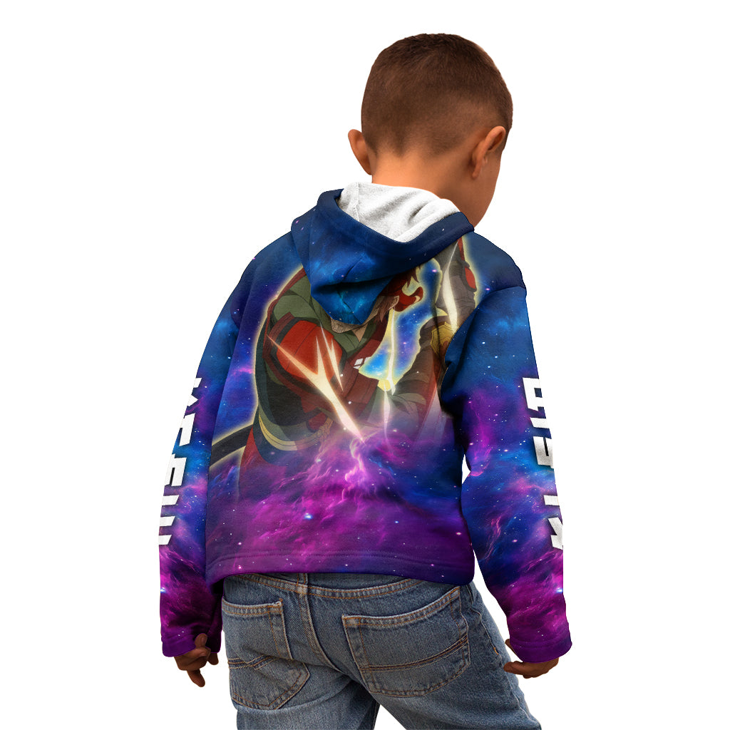 Klein Kid Hoodie Sword Art Galaxy Style