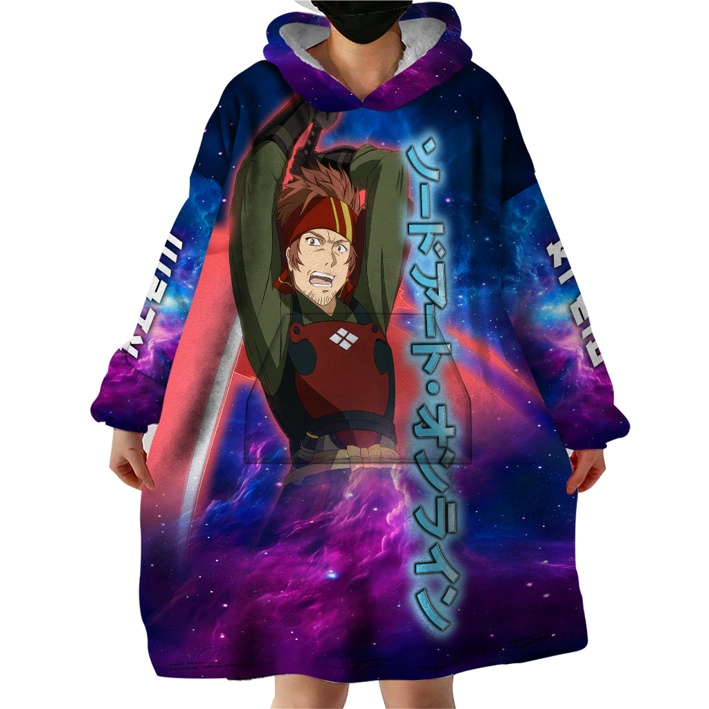 Klein Wearable Blanket Hoodie Sword Art Galaxy Style