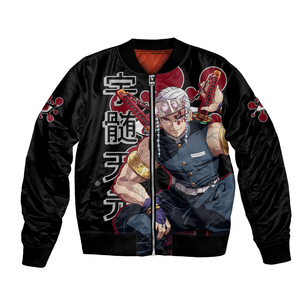 Tengen Uzui Bomber Jacket Demon Slayer