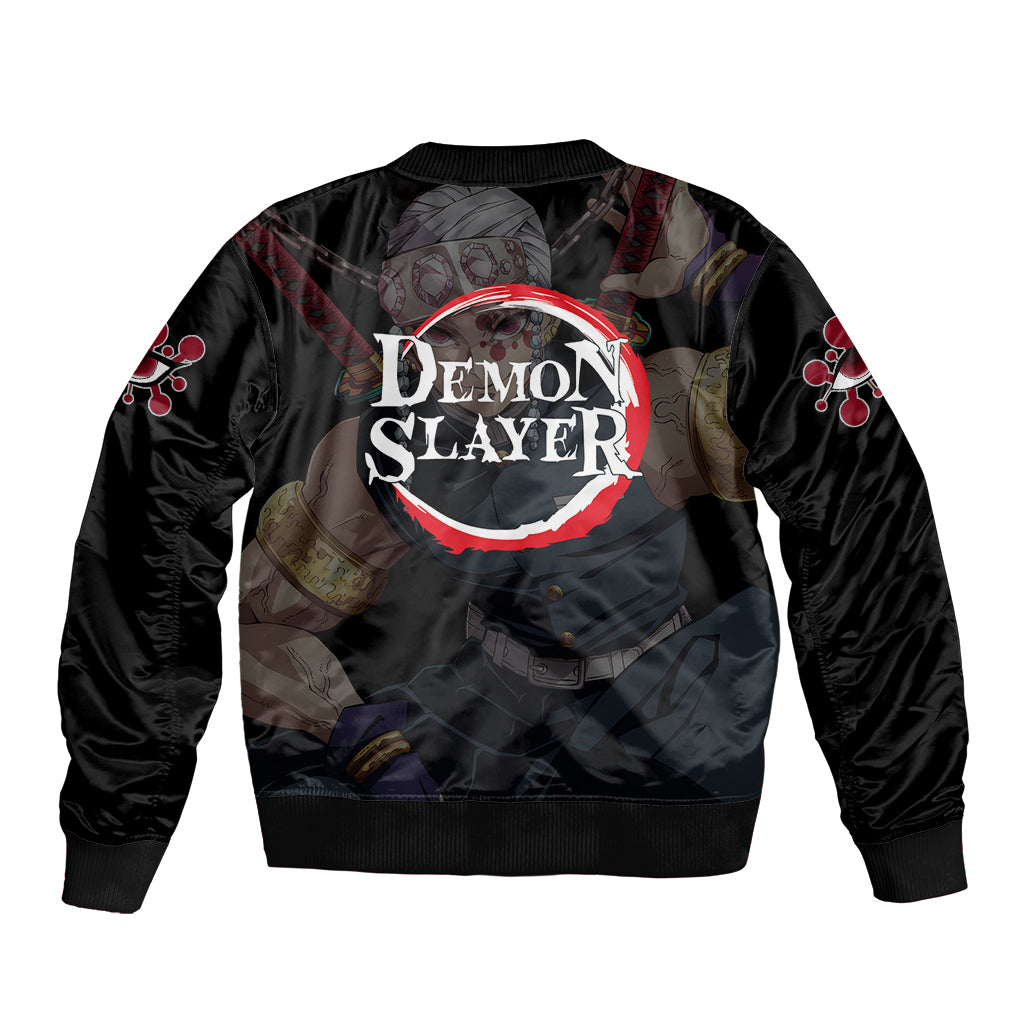 Tengen Uzui Bomber Jacket Demon Slayer