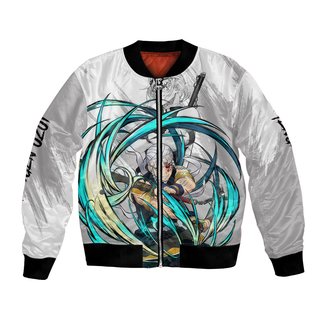 Tengen Uzui Bomber Jacket Demon Slayer