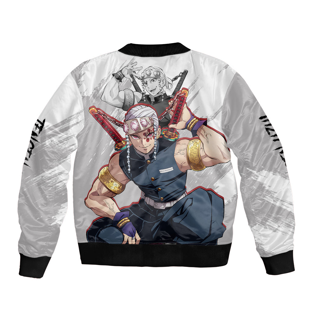 Tengen Uzui Bomber Jacket Demon Slayer