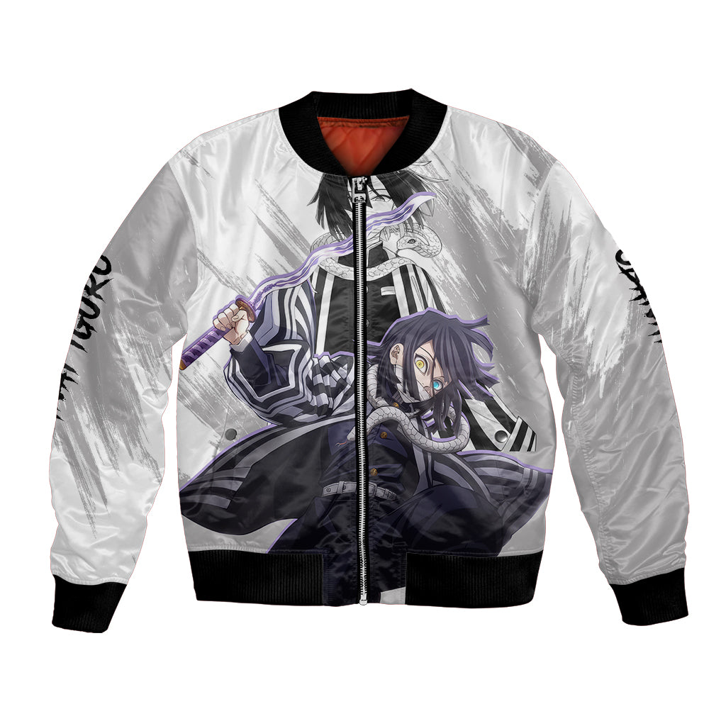 Obanai Iguro Bomber Jacket Demon Slayer