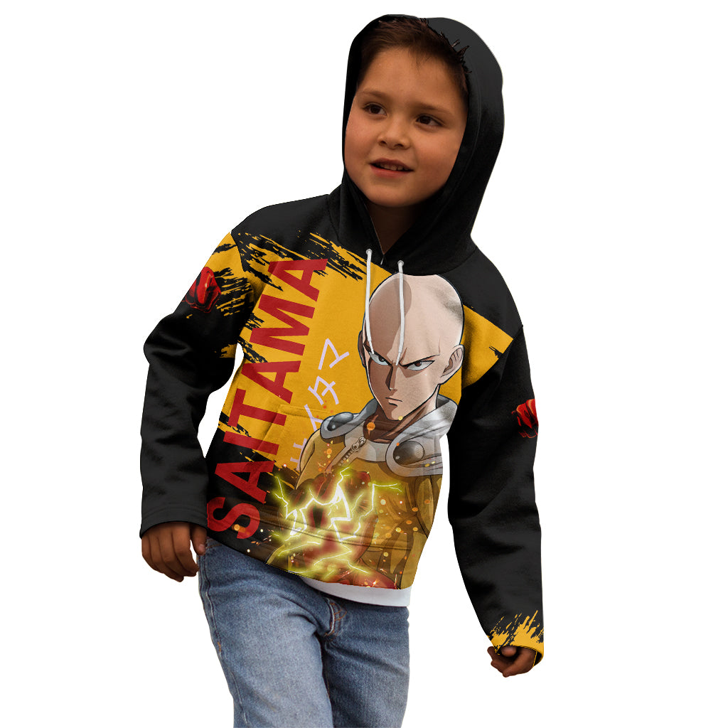 Saitama Kid Hoodie Funny and Cool One Punch Man Anime