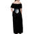Mikasa Ackerman Off Shoulder Maxi Dress Attack On Tittan Anime Style