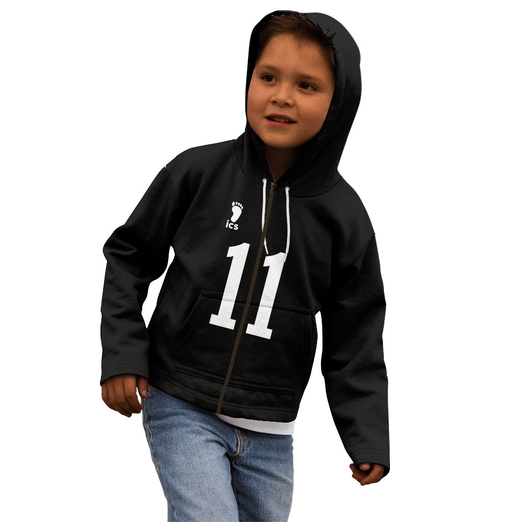 Inarizaki Osamu Miya Kid Hoodie Haikyuu Anime Style