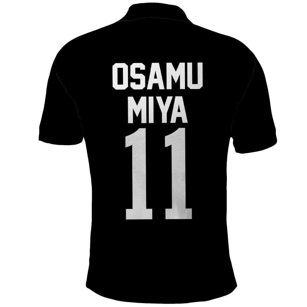 Inarizaki Osamu Miya Polo Shirt Haikyuu Anime Style