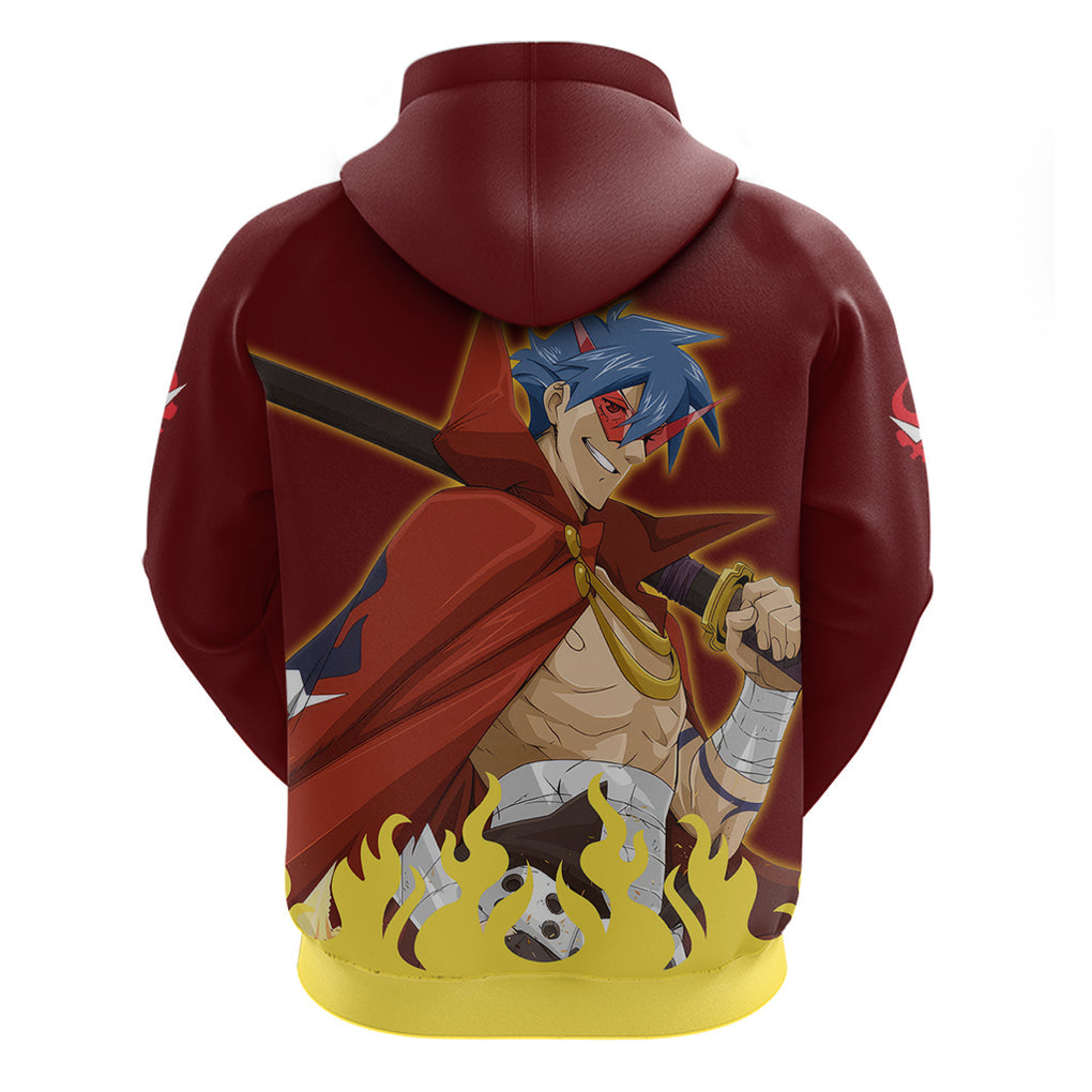 Kamina Hoodie Tengen Toppa Gurren Lagann