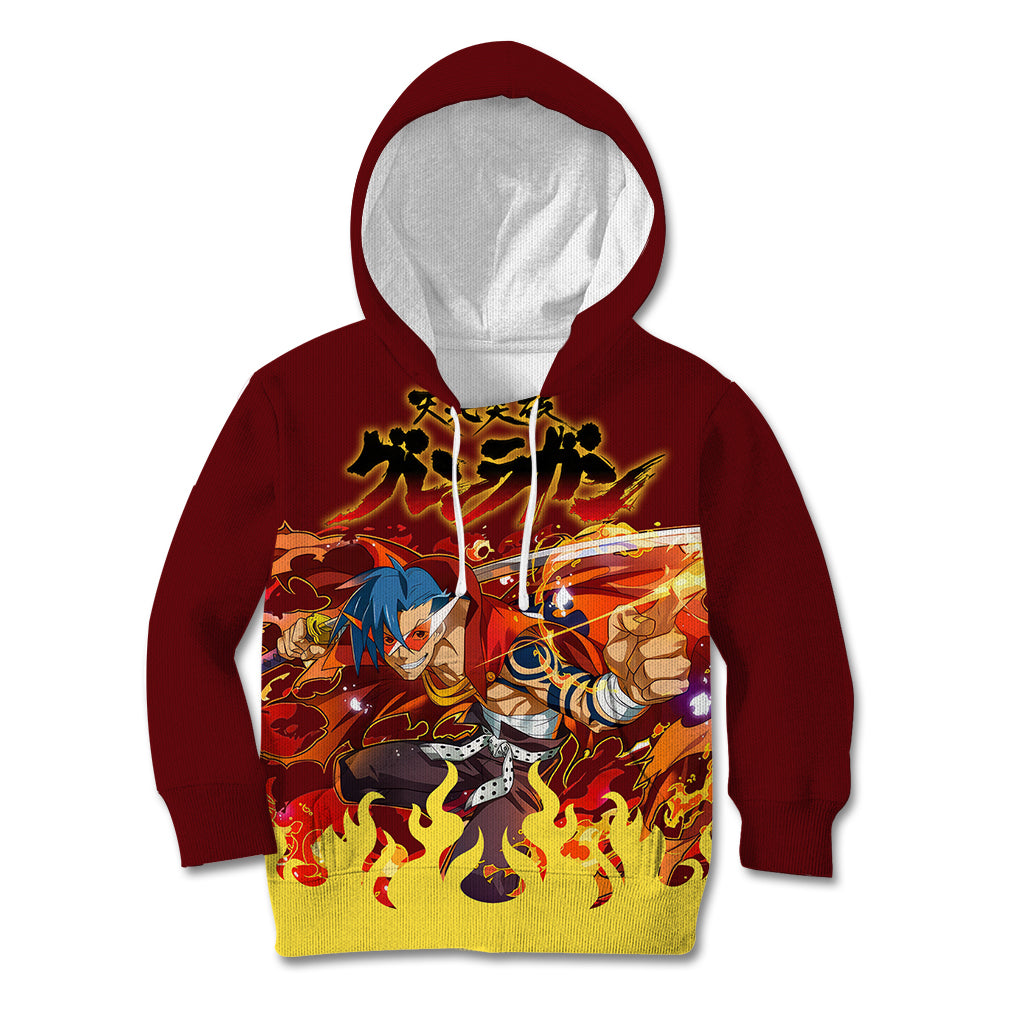Kamina Kid Hoodie Tengen Toppa Gurren Lagann