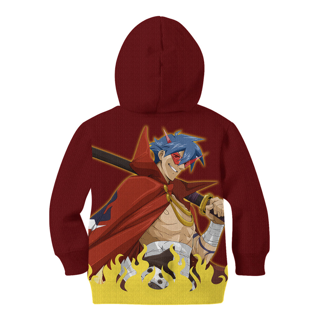 Kamina Kid Hoodie Tengen Toppa Gurren Lagann