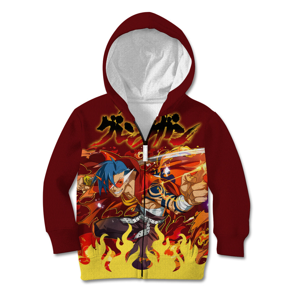 Kamina Kid Hoodie Tengen Toppa Gurren Lagann