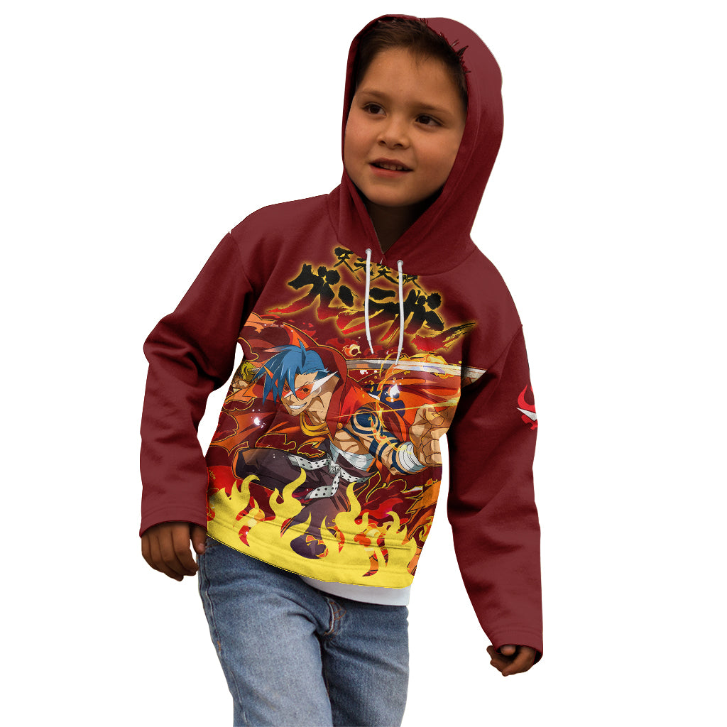 Kamina Kid Hoodie Tengen Toppa Gurren Lagann