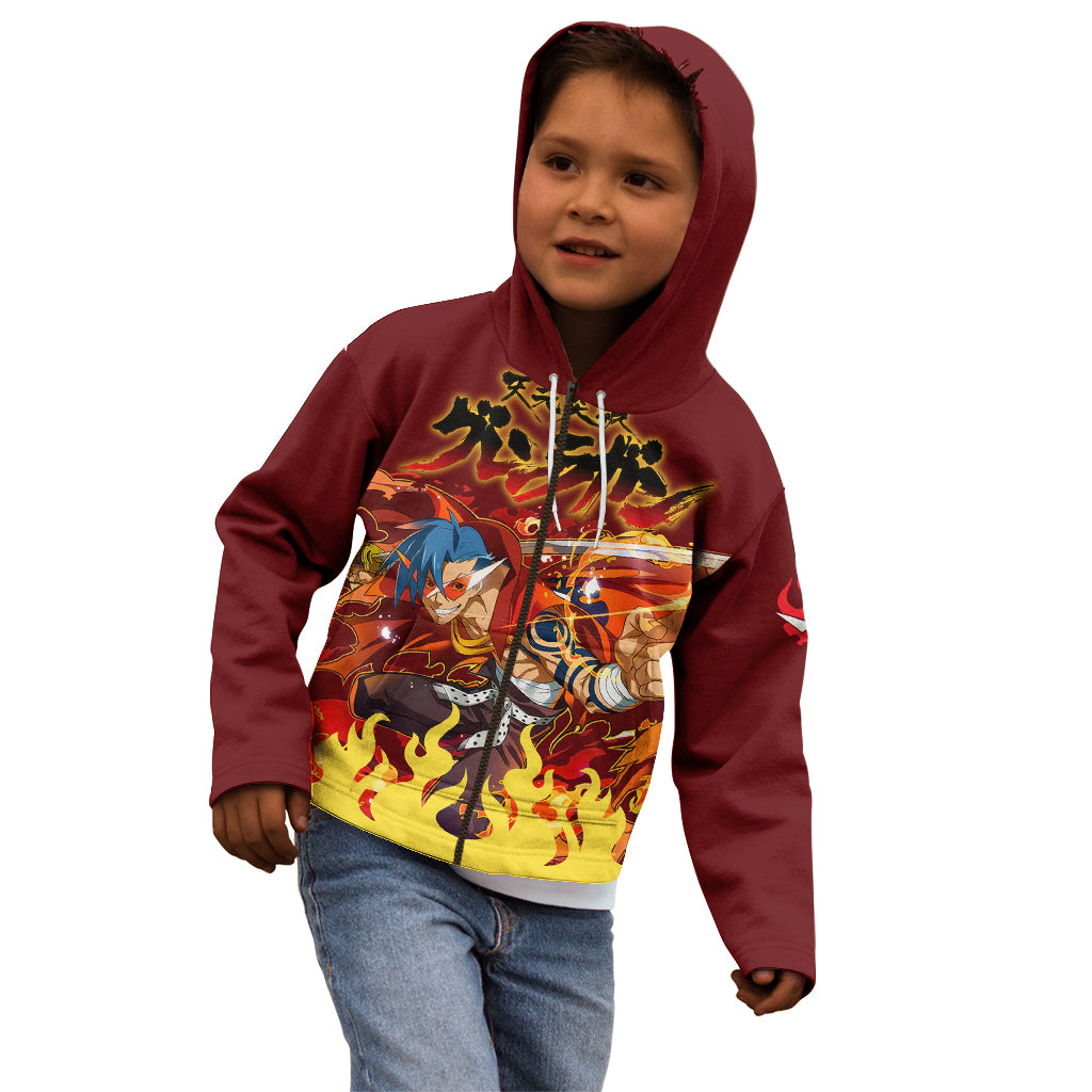 Kamina Kid Hoodie Tengen Toppa Gurren Lagann