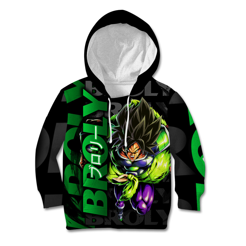 Broly - Dragon Ball Kid Hoodie Anime Mix Pattern Style