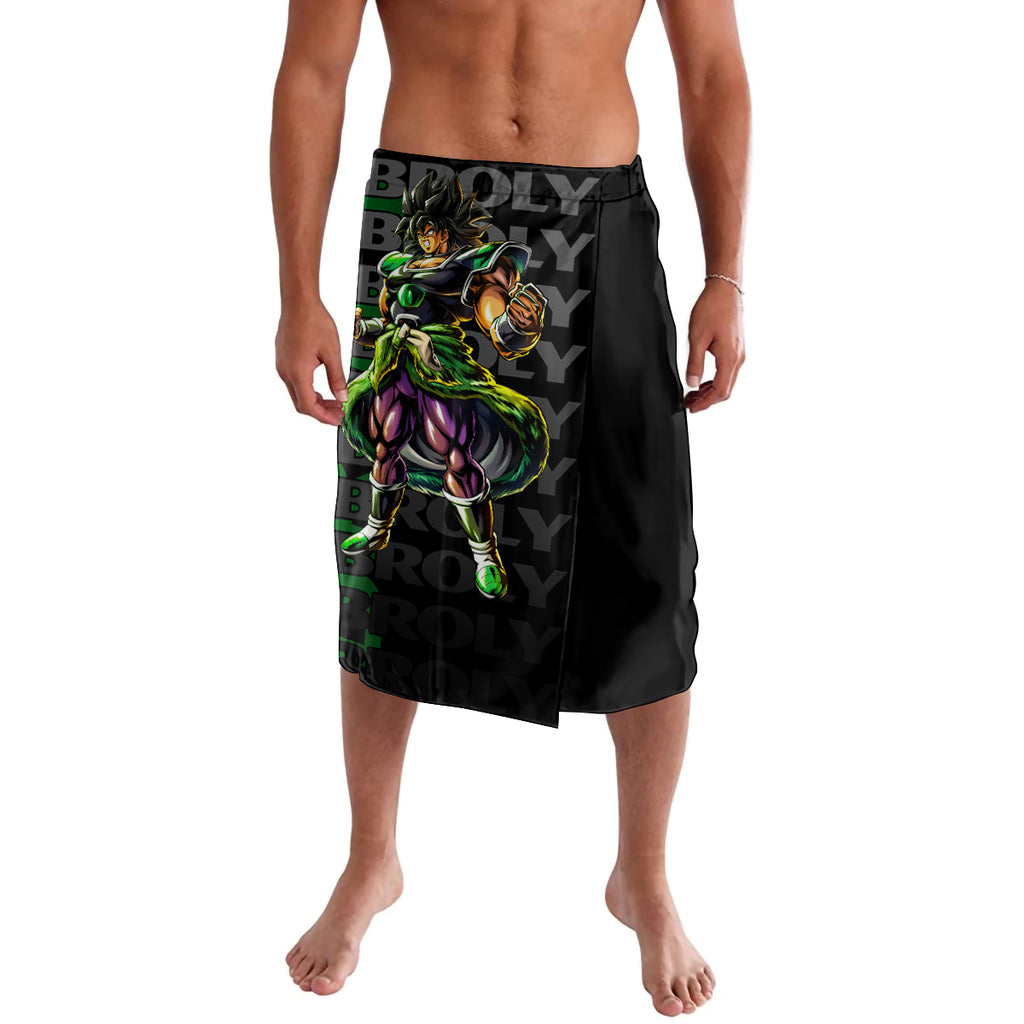 Broly - Dragon Ball Lavalava Anime Mix Pattern Style