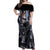 Mikasa Ackerman - Attack On Tittan Off Shoulder Maxi Dress Anime Mix Manga Style