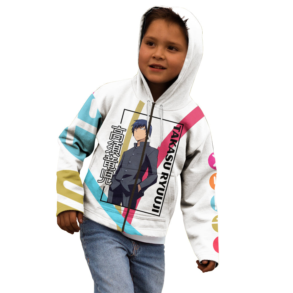Takasu Ryuuji Kid Hoodie Toradora Anime Style