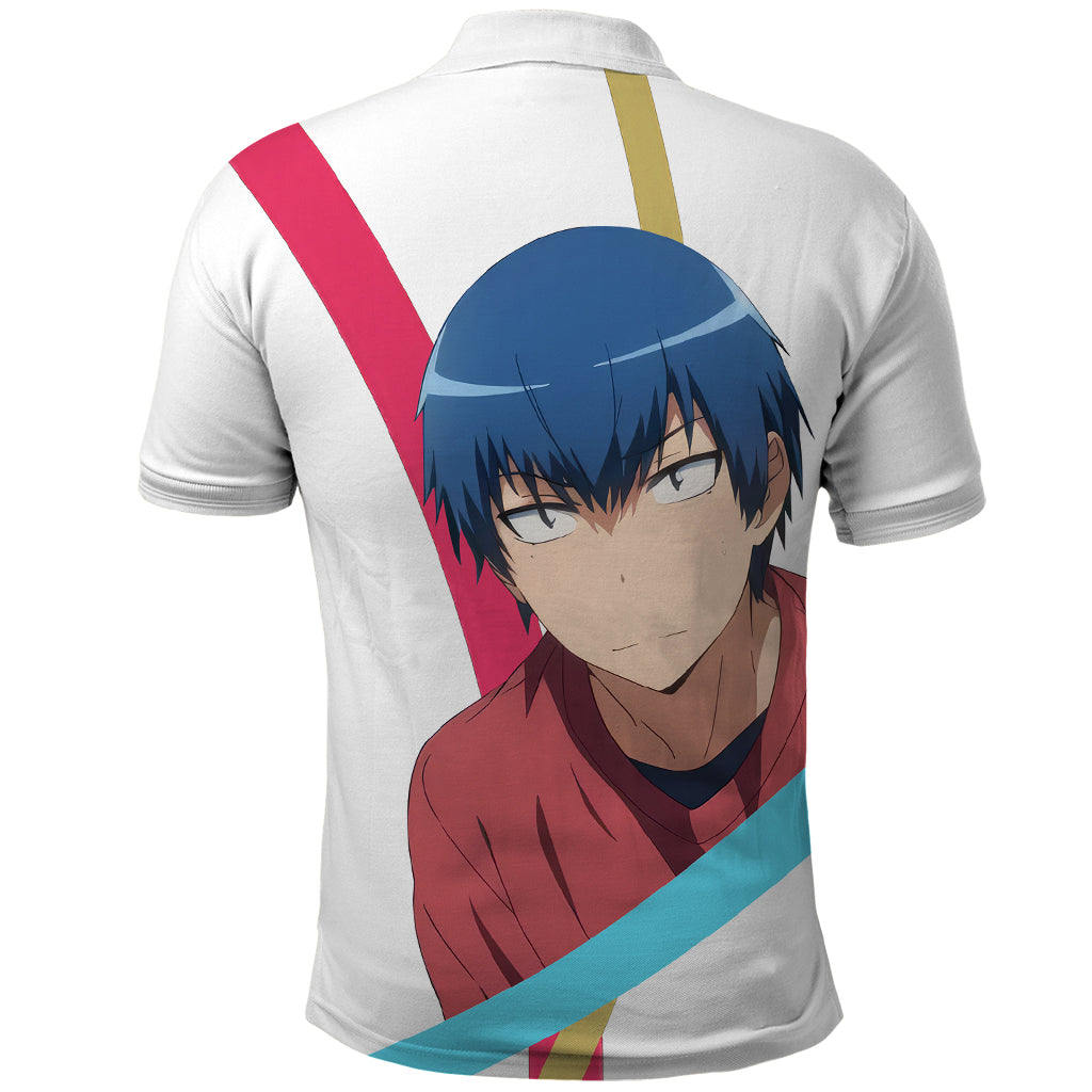 Takasu Ryuuji Polo Shirt Toradora Anime Style