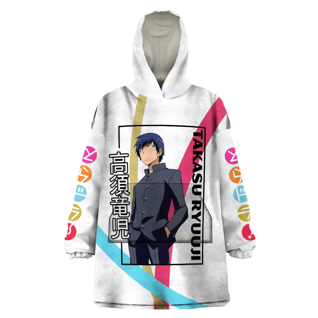 Takasu Ryuuji Wearable Blanket Hoodie Toradora Anime Style