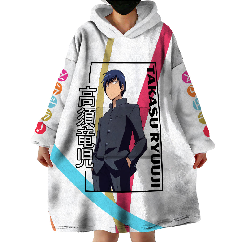 Takasu Ryuuji Wearable Blanket Hoodie Toradora Anime Style