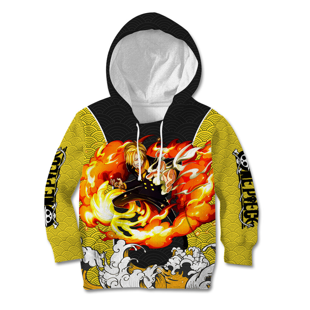 Vinsmoke Sanji - One Piece Kid Hoodie Anime Mix Japan Pattern Style