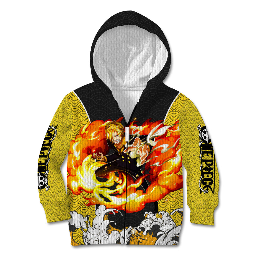 Vinsmoke Sanji - One Piece Kid Hoodie Anime Mix Japan Pattern Style
