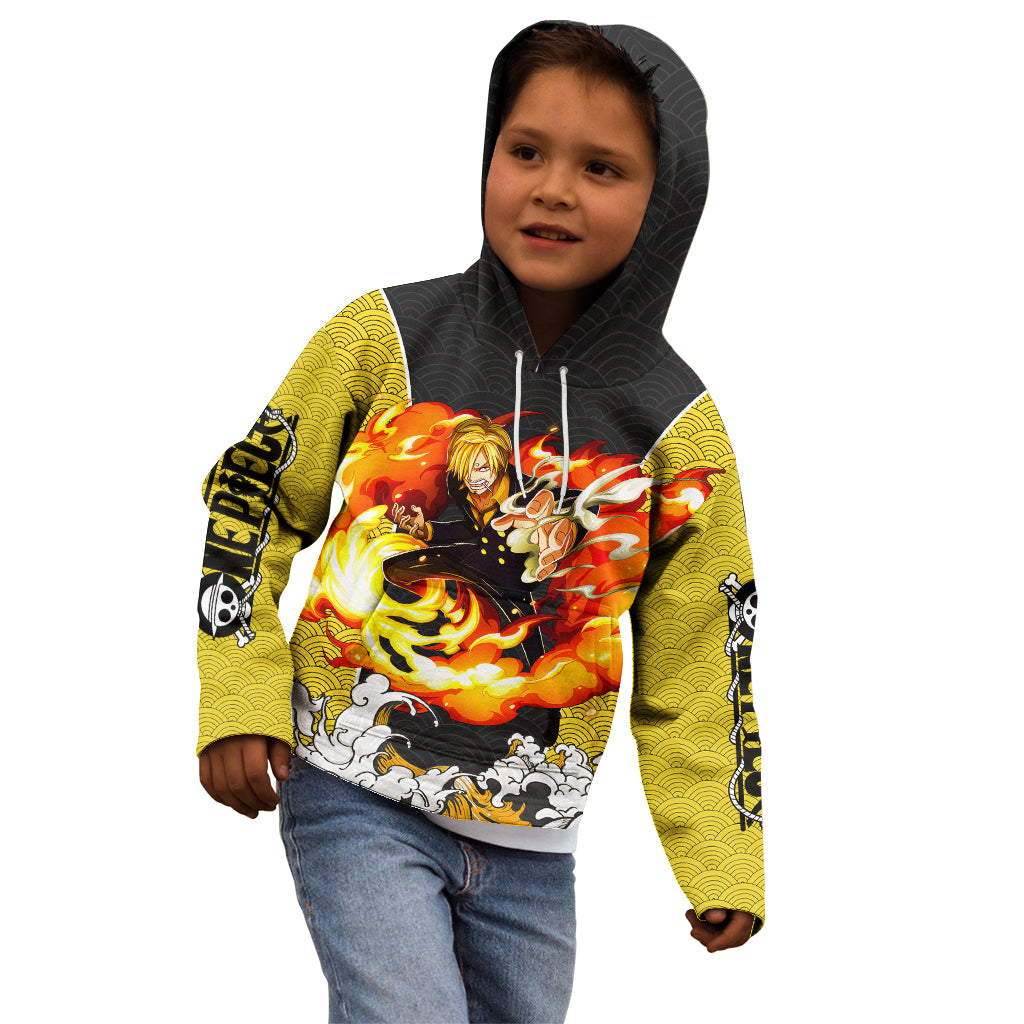 Vinsmoke Sanji - One Piece Kid Hoodie Anime Mix Japan Pattern Style