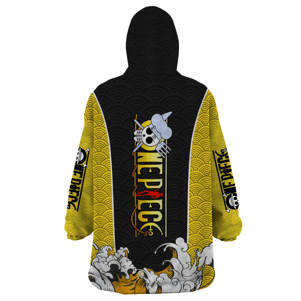 Vinsmoke Sanji - One Piece Wearable Blanket Hoodie Anime Mix Japan Pattern Style