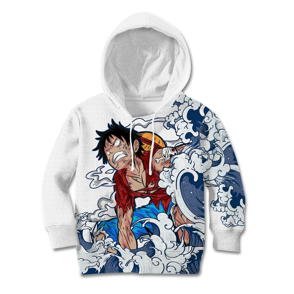 Luffy - One Piece Kid Hoodie Anime Mix Japan Pattern Style