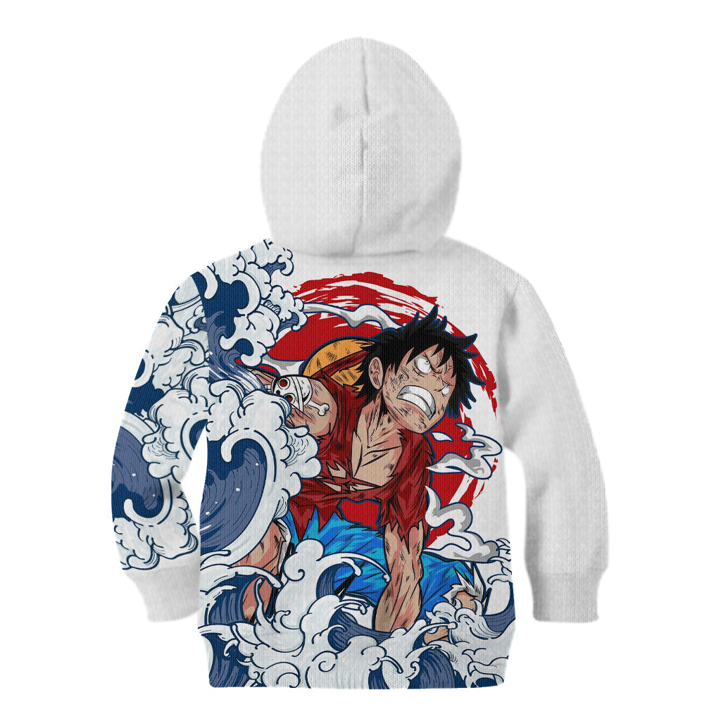 Luffy - One Piece Kid Hoodie Anime Mix Japan Pattern Style